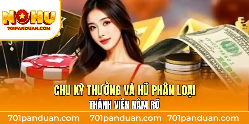 Thành viên nắm rõ chu kỳ thưởng và hũ phân loại.